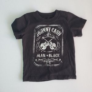 Johnny Cash 18M Men in Black shirt